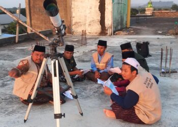RUKYAT HILAL AWAL BULAN SAFAR 1448 H